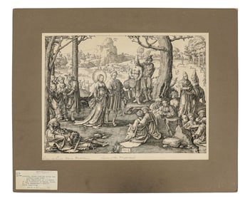 Lucas Van Leyden (FL 1494-1533) Magdalene's Dance