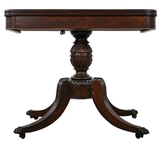 Empire Mahogany Card table