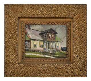 Stan Marc Wright (VT 1911-1996) The Old Farmstead