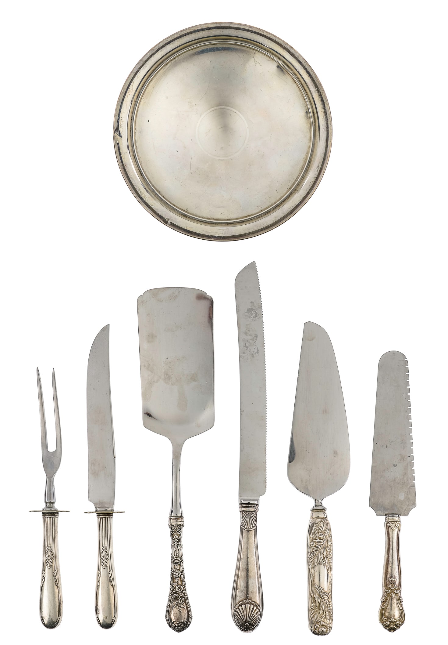 7 Sterling Silver Handled and Weighted Items (1 of 6)