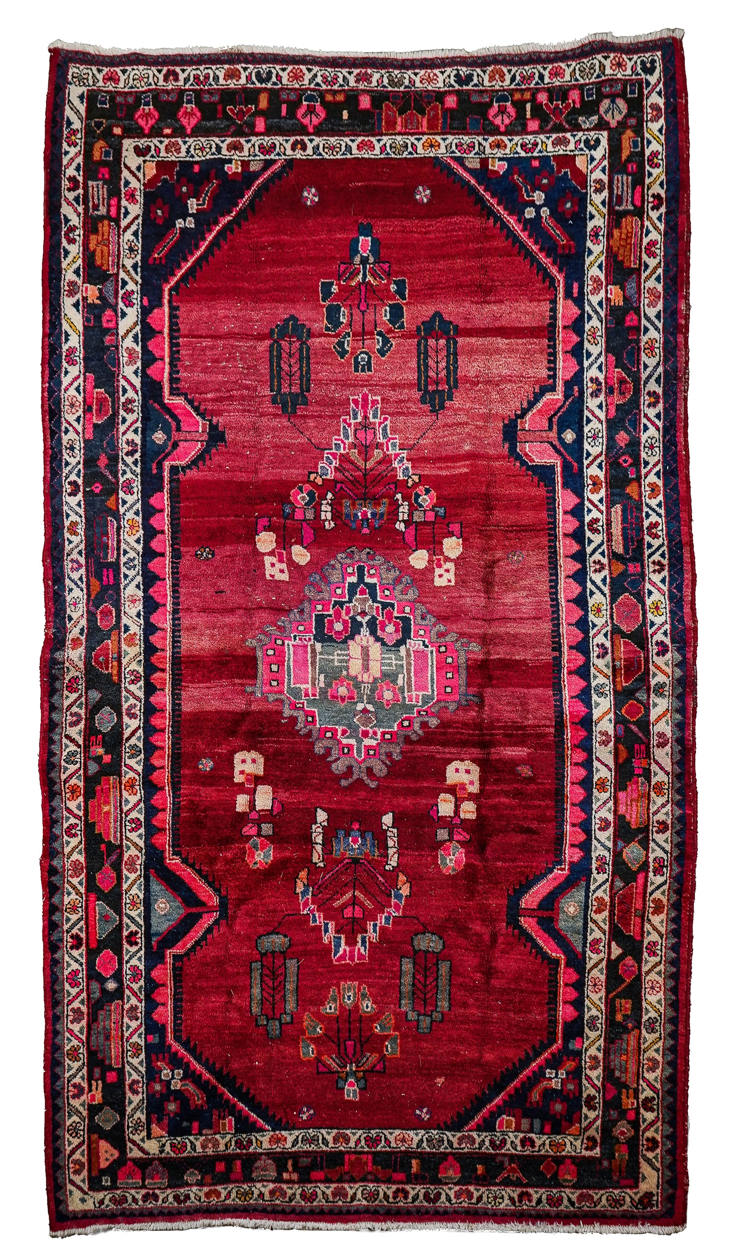 Late 20th c Indo Pakistani Area Rug (1 of 3)