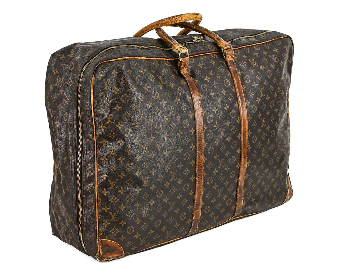 Louis Vuitton Canvas & Leather Travel Bag (1 of 7)