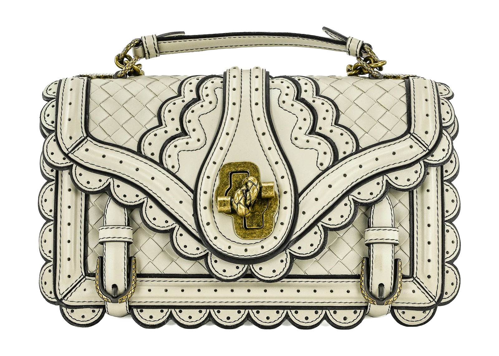 Bottega Veneta Intrecciato Wingtip City Knot Bag (1 of 7)