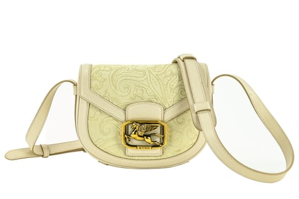 Etro Mini Crossbody Bag in white