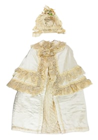3 Piece Victorian Baby Christening Outfit