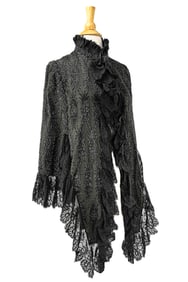 Victorian Beaded Mourning Cape
