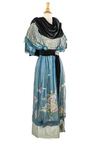 Ca. 1910's Evening Dress