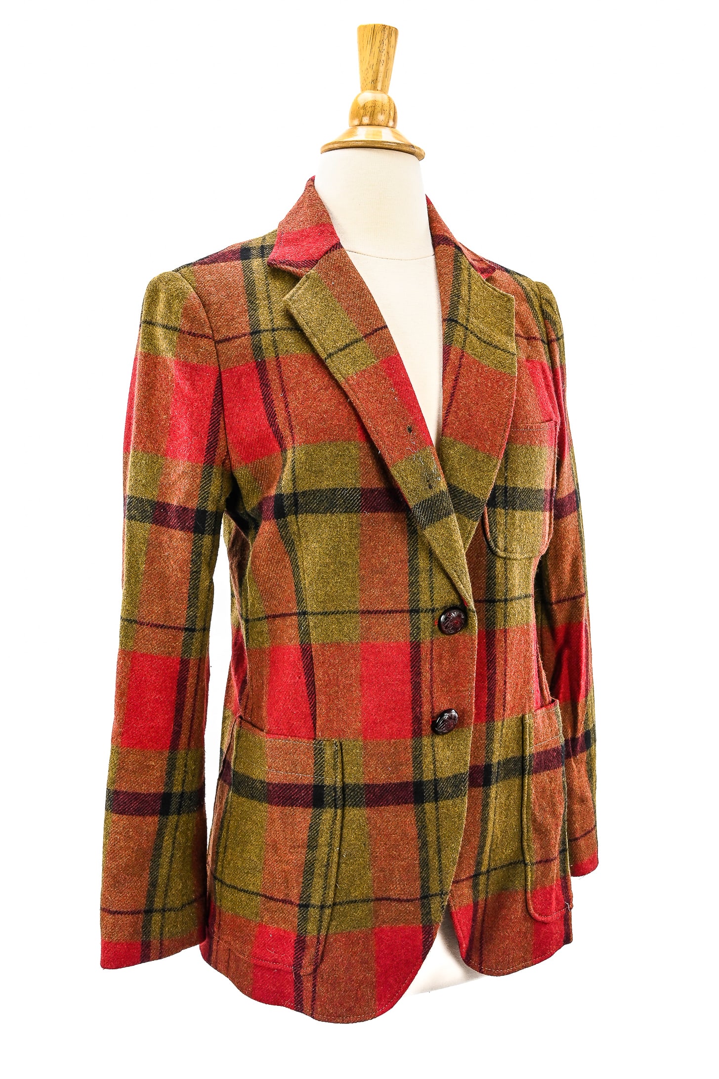 Etro Laura Red wool jacket size 44 (1 of 4)