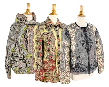 Three Etro women's outerwear