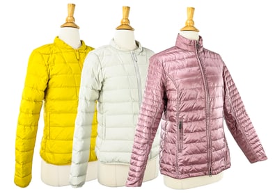3 Women's puffers