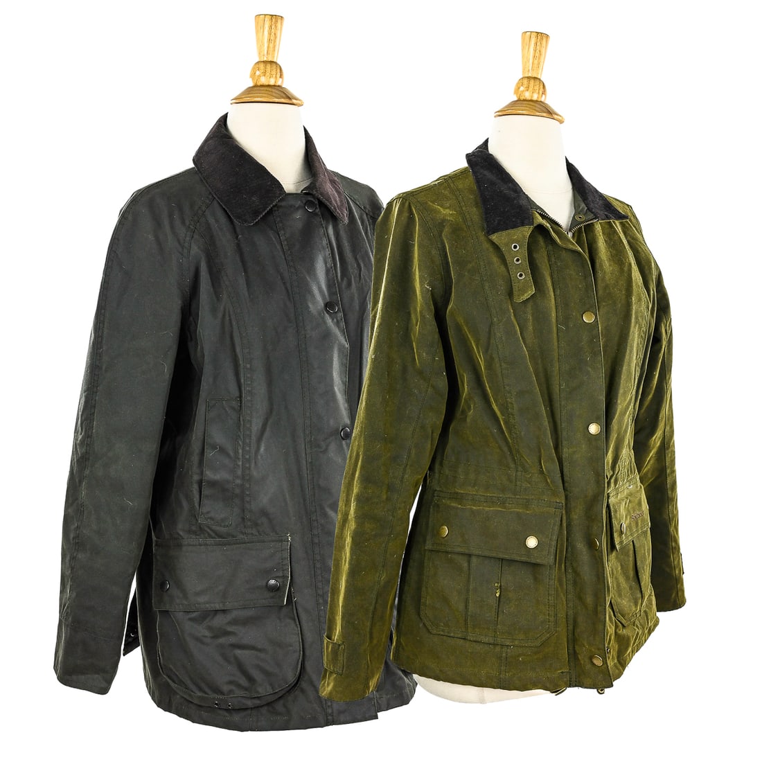Two Barbour Waxed Jackets, Women’s Size 8 (1 of 10)
