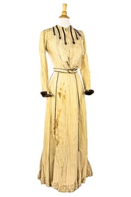 Victorian Cotton 2 Part Dress