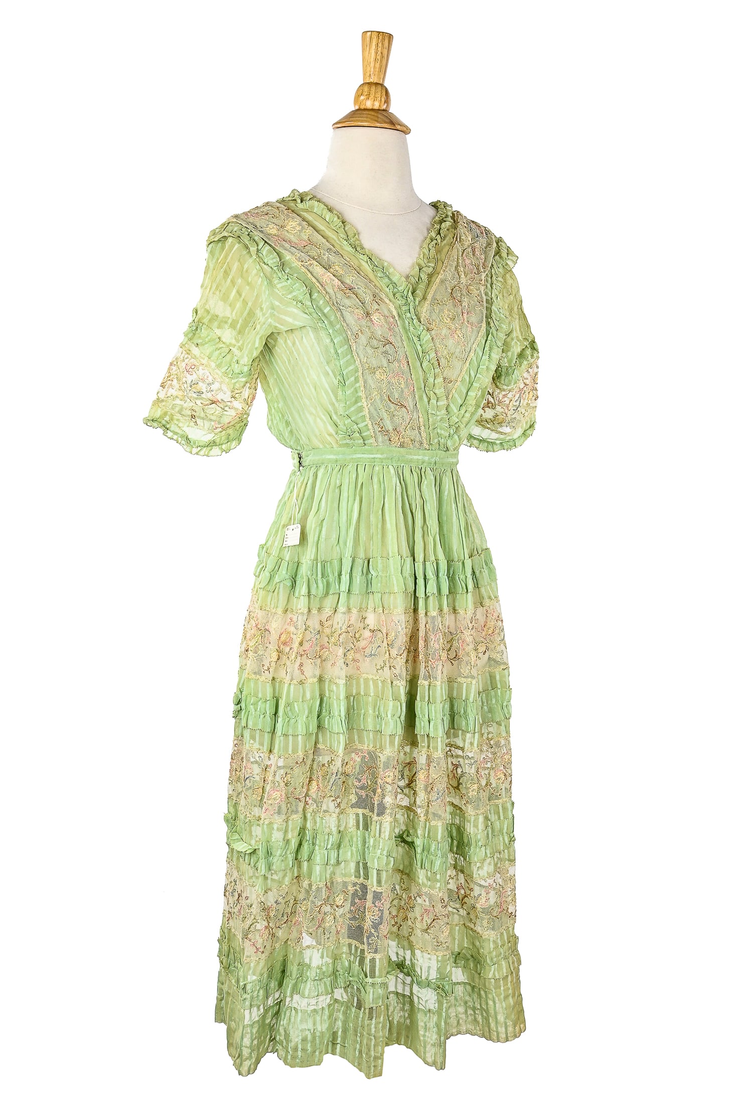 Ca. 1920 Sheer Summer Dress (1 of 4)