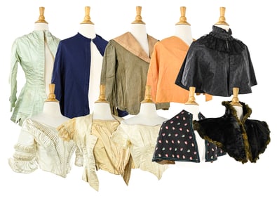 Victorian Bodices, Capes, Shirts