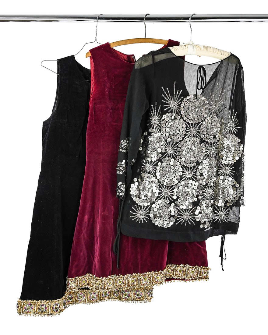 Early 20th c Evening Dresses & Top (1 of 9)