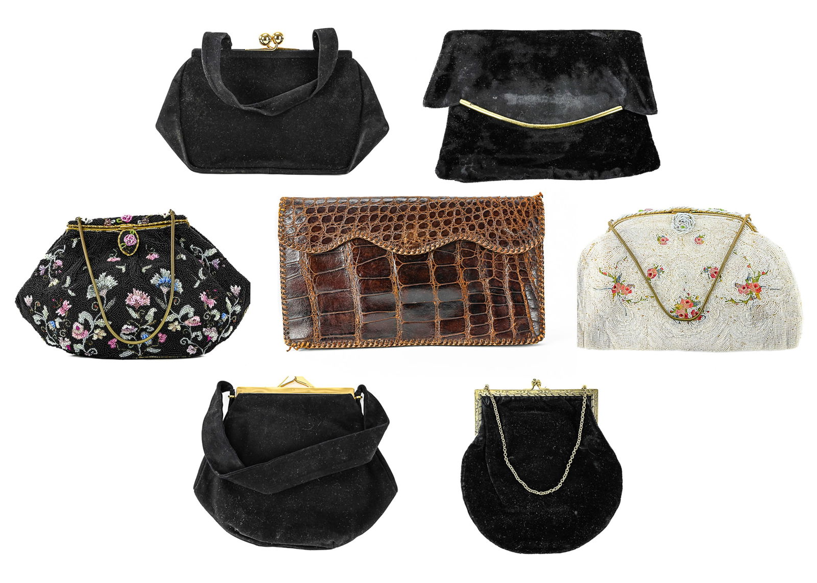 Early 20th c Women's Handbags (1 of 11)