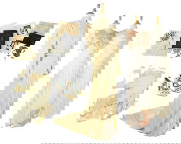 Ca 1936 Wedding Dress Ensemble