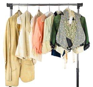 Victorian Women's Blouses, Menswear