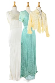 Two 1930's Summer Dresses