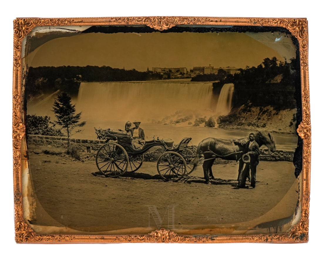 Full Plate Ambrotype of Niagara Falls (1 of 4)