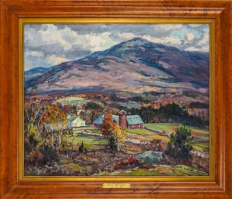 Thomas Curtin (VT 1899-1977) Somewhere near Underhill Center VT