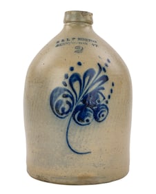 E & L P Norton, Bennington, VT 2 Gallon Jug