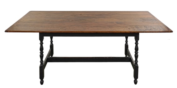 Warren Chair Works Stretcher Base Table