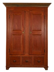 18th c Quebec Armoire