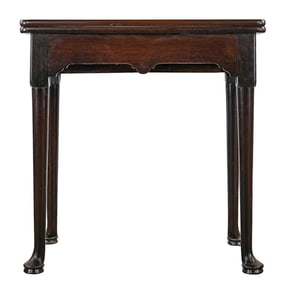 1760 Queen Anne Charleston, South Carolina Mahogany Card Table