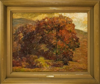 Lorenzo James Hatch (VT 1857-1914) At The Edge of the Forest