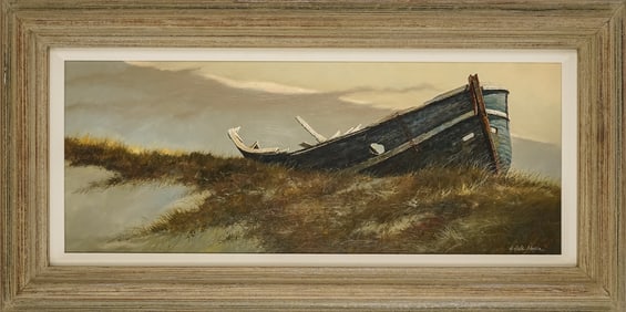 A. Hale Johnson (AM 1937-2022) Abandoned Dory