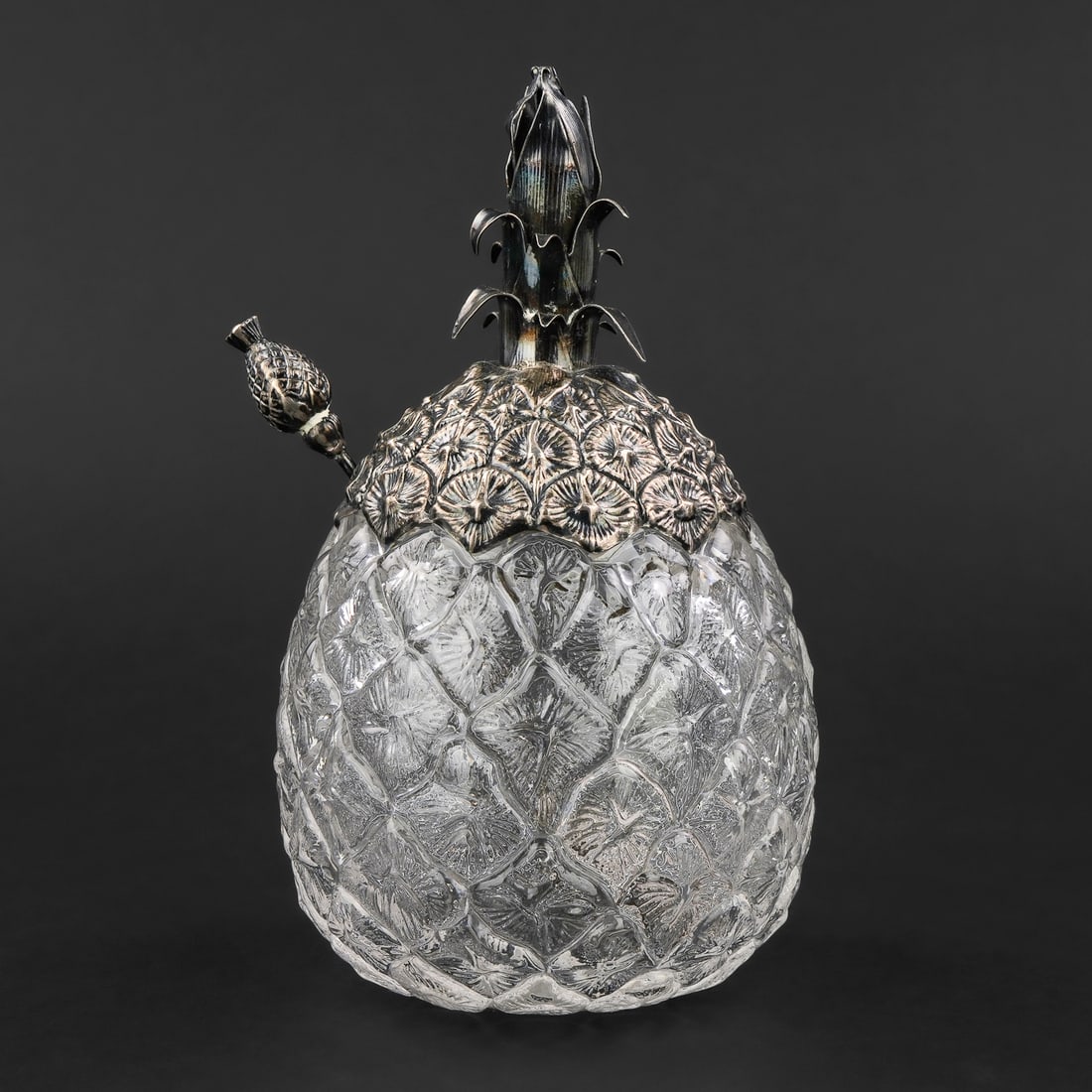 Gorham Sterling Pineapple Form Preserve Jar (1 of 7)