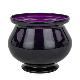 Ca. 1830 Blown Amethyst Bowl