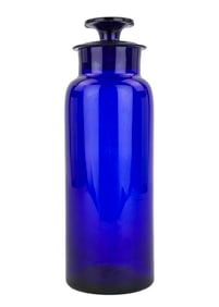 Cobalt Apothecary Jar