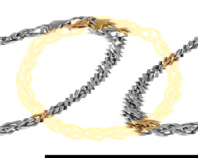 14k Yellow Gold Chain Bracelet: 14k yellow gold Italian chain bracelet. 6 1/4" long. 5.4 grams t.w