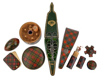 Tartanware Sewing Accessories