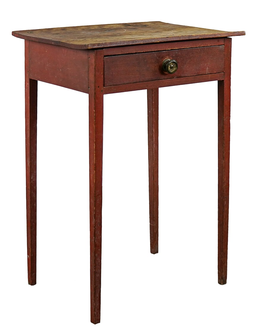 VT Hepplewhite Stand in Red (1 of 5)