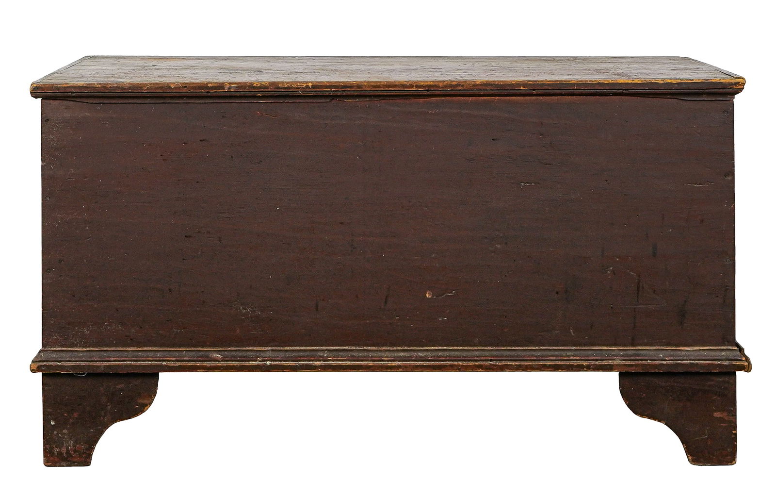 19th c Pine Bootjack End Blanket Box (1 of 5)