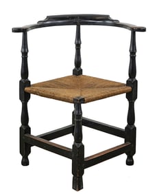 18th c New England Corner Chair