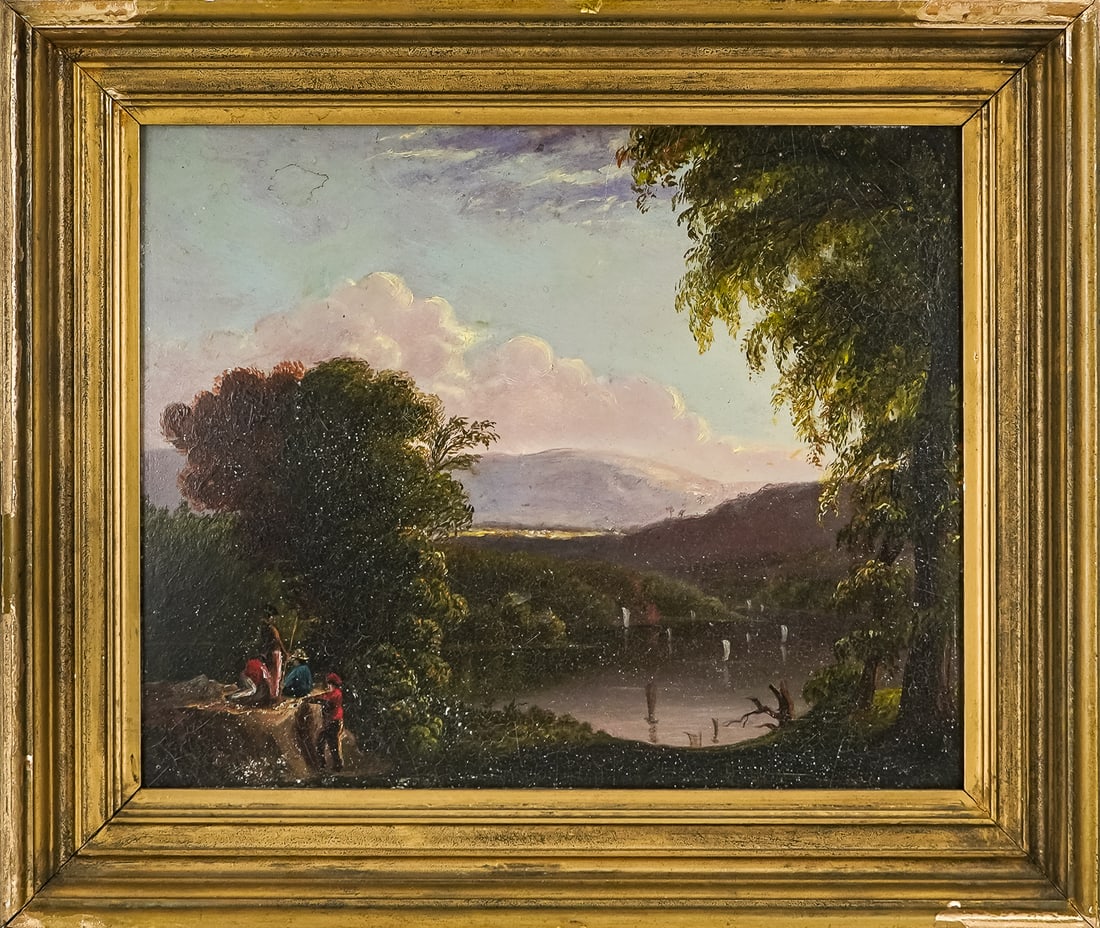 19th c Hudson River School Scene (1 of 5)
