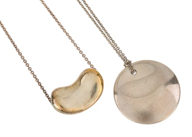 Two Tiffany Sterling Pendants