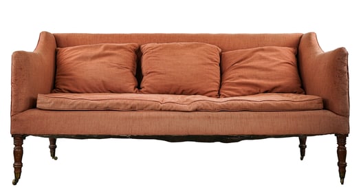 19th c Sheraton country sofa