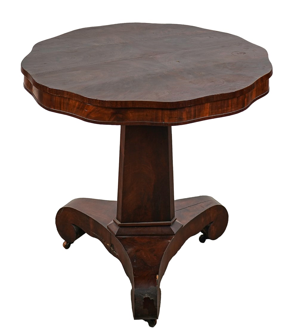 VT Empire Mahogany Center Table (1 of 6)