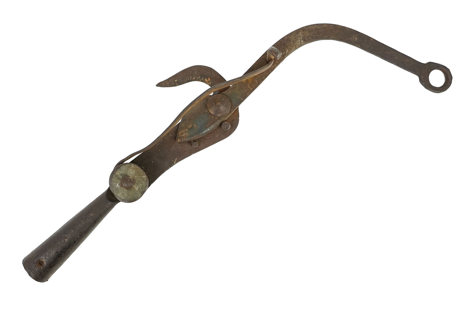 19th c Blacksmith made limb pruner (1 of 4)