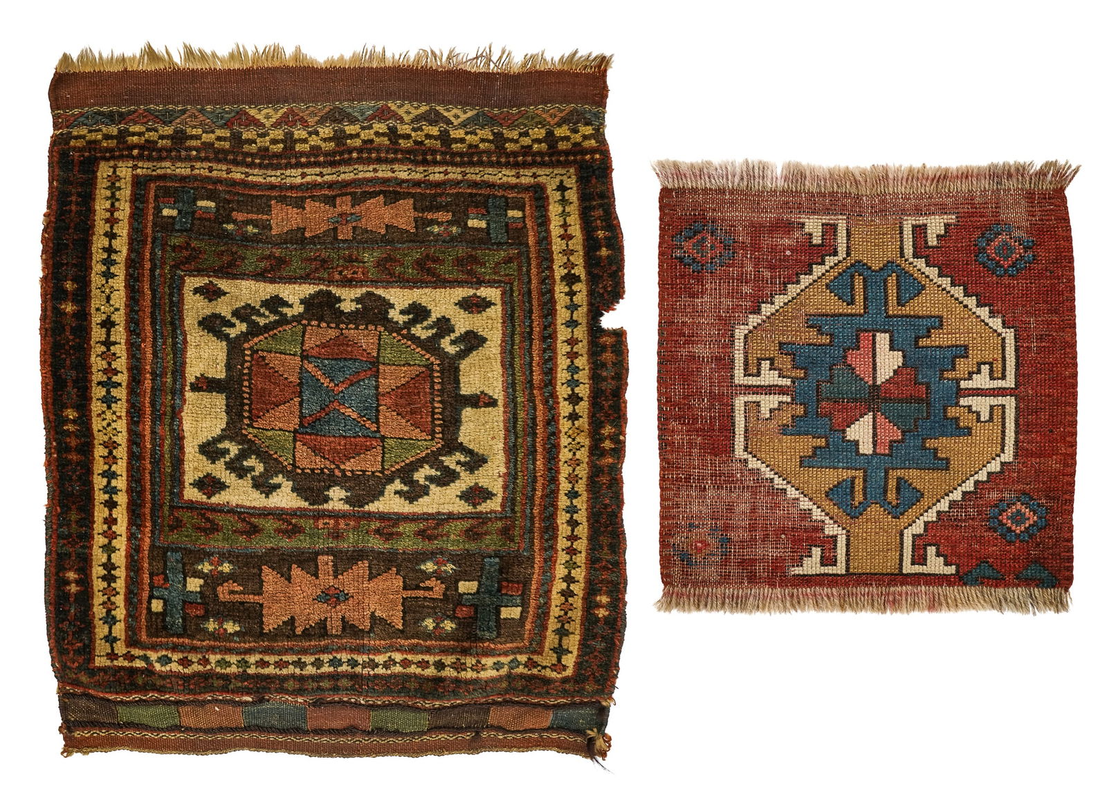 Early 20th c Persian Bagface, Soumak Bagface (1 of 5)