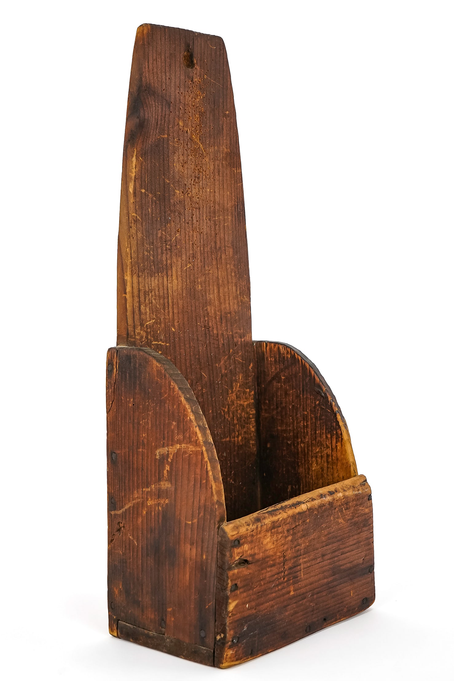 19th c Primitive Wooden Scouring Box (1 of 4)