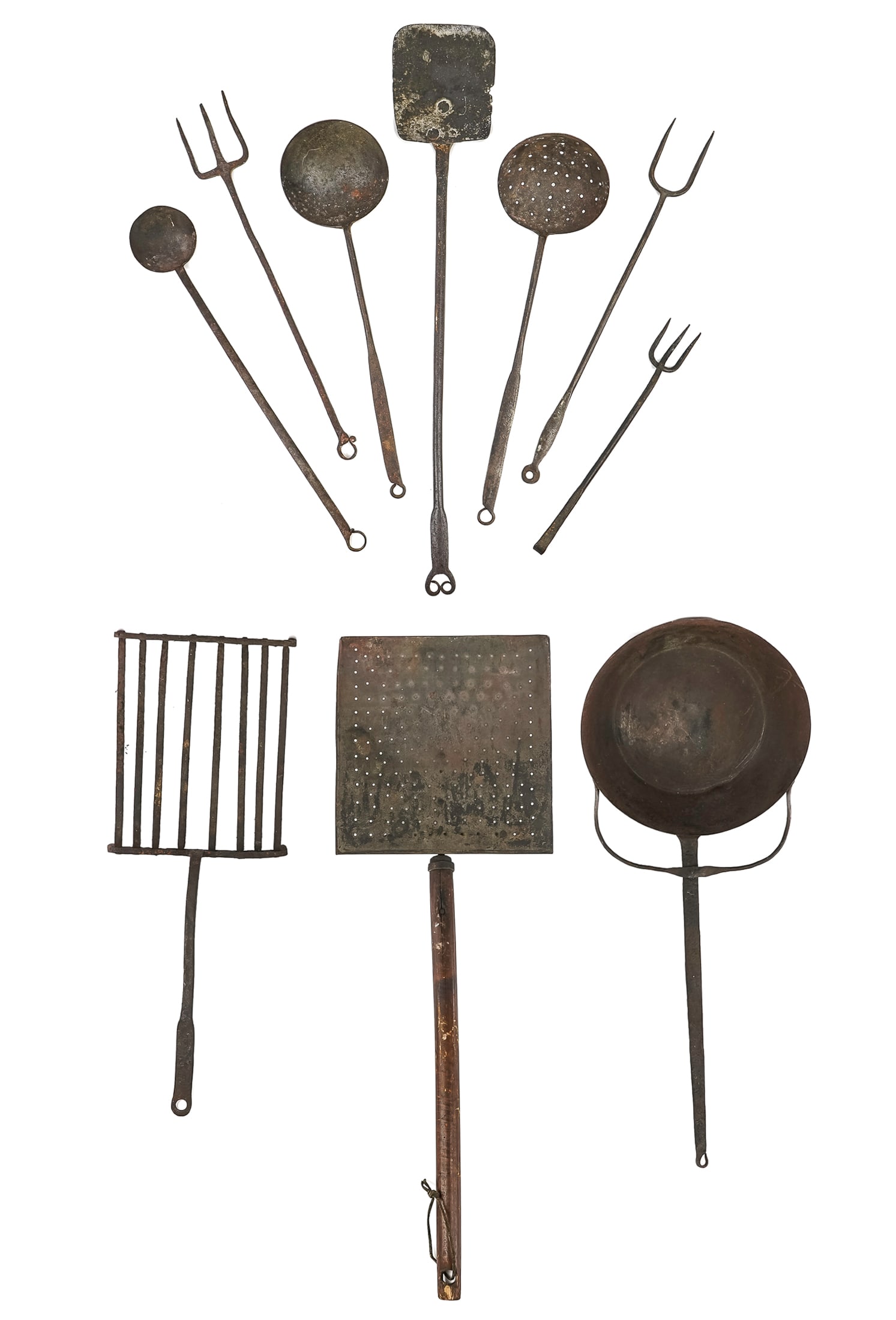 Early 19th c Iron Fireplace Cookware (1 of 4)