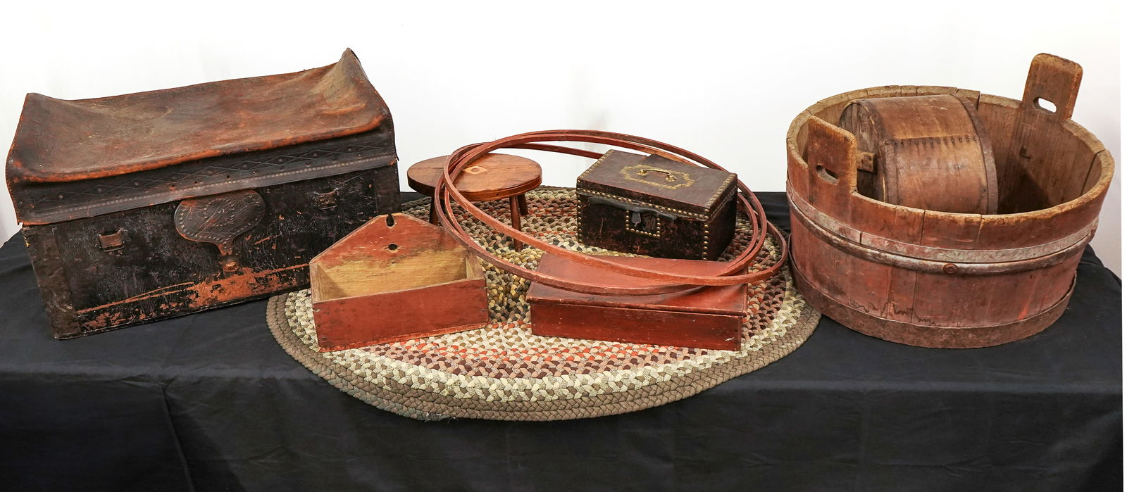 Lighting, Tin, Stoneware, Baskets, Iron, Bowls, Mask (1 of 6)