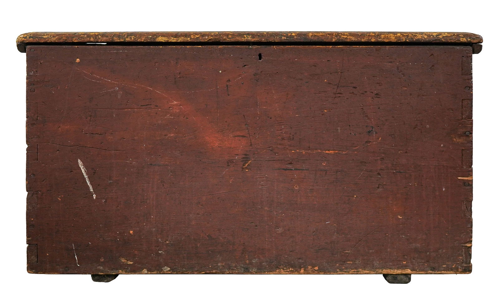 18th c Pine Country Tool chest (1 of 6)