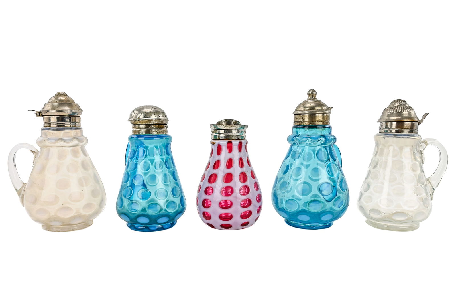 5 EAPG Syrup Pitchers (1 of 9)